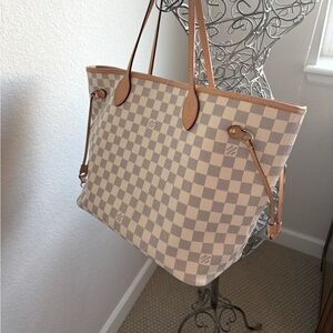 Louis Vuitton Neverfull MM Damier Azur
